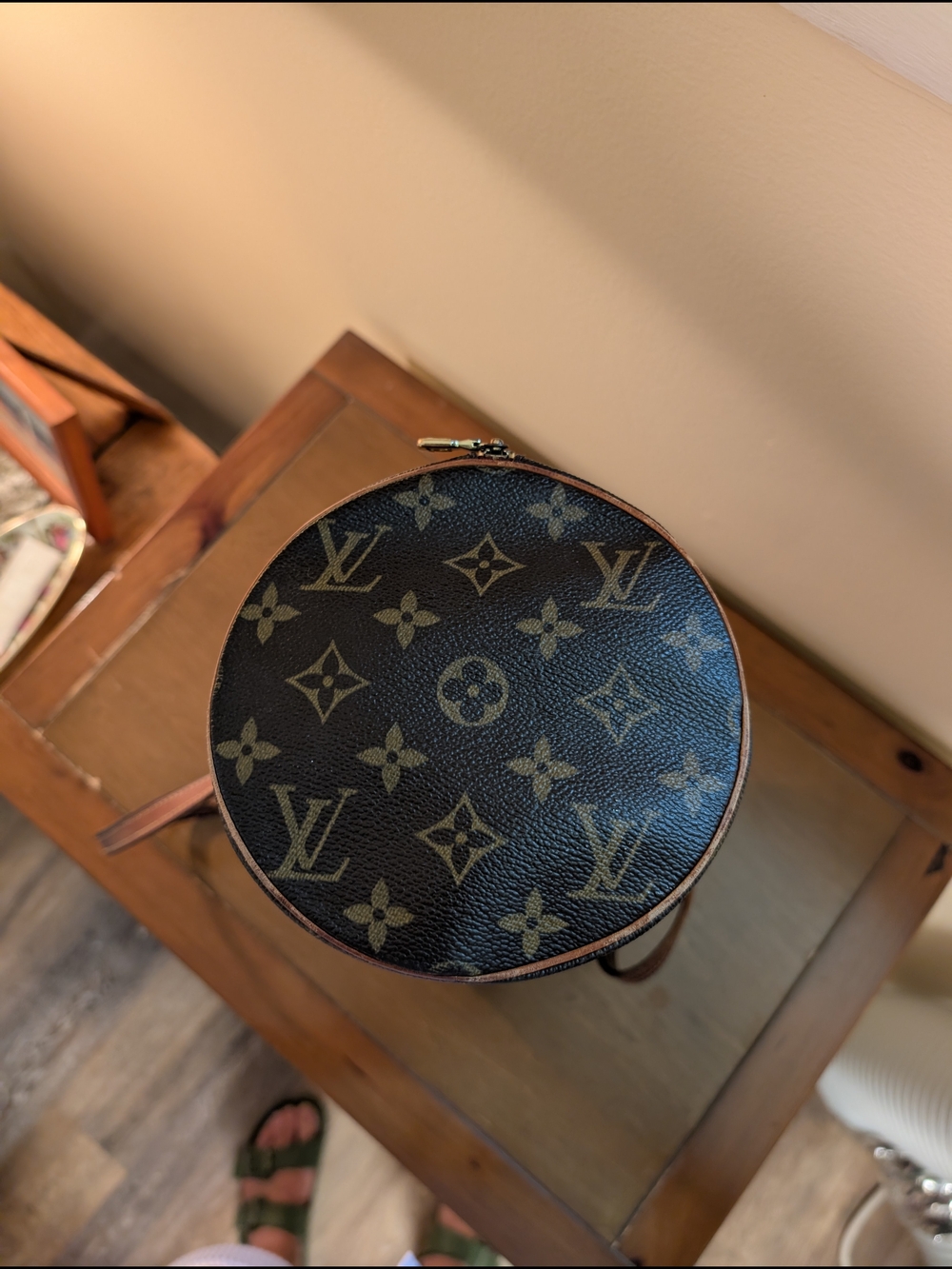 Louis Vuitton Monogram Barrel Bag in Brown and Tan - Picture 9 of 11